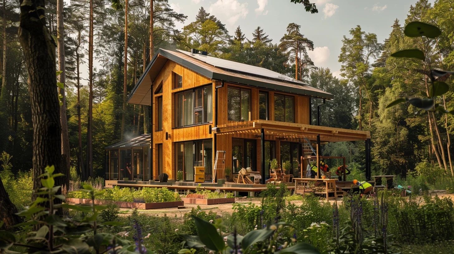 Combien coûte la construction d’une maison écologique en bois ?